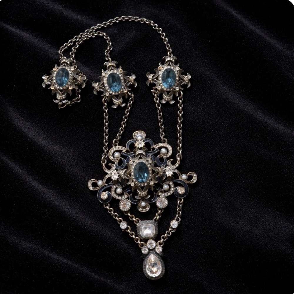 Vintage Silver plated necklace